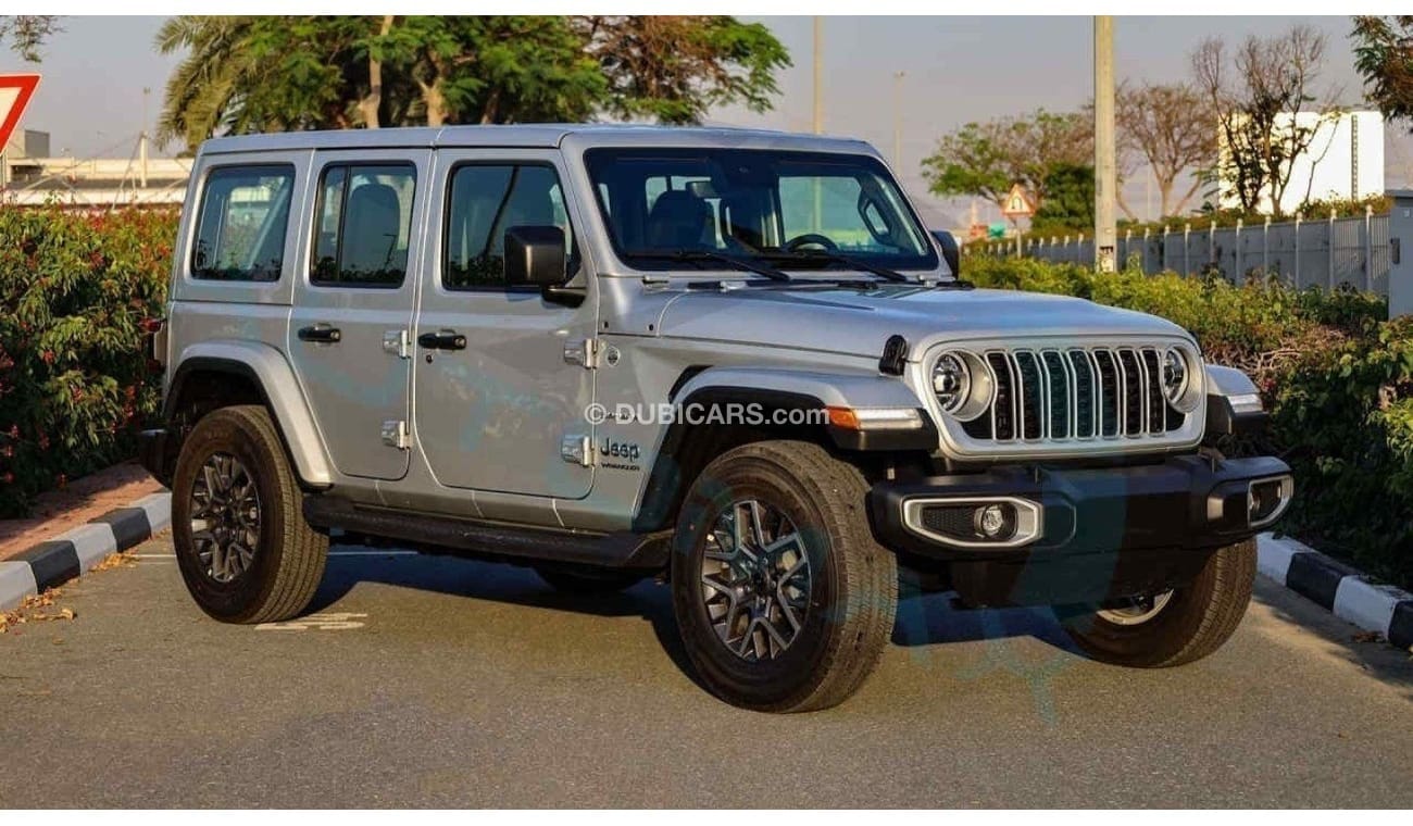 Jeep Wrangler Unlimited Sahara Turbo , 2024 GCC , 0Km , With 3 Years Warranty  @Official Dealer