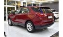 شيفروليه إكوينوكس EXCELLENT DEAL for our Chevrolet Equinox ( 2020 Model ) in Red Color GCC Specs