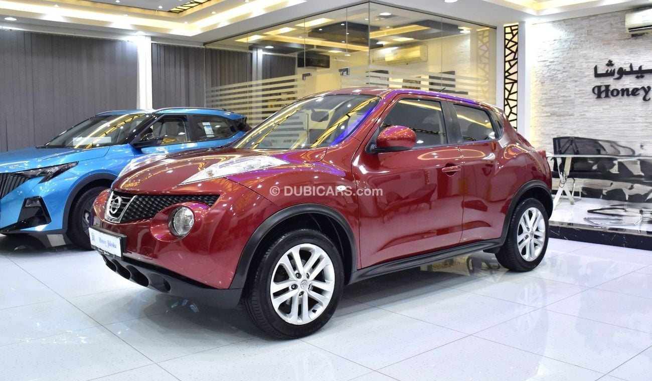 Nissan Juke EXCELLENT DEAL for our Nissan Juke ( 2014 Model ) in Red Color GCC Specs