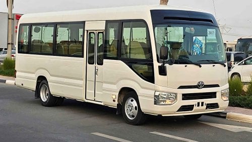 Toyota Coaster DIESEL/ V6 1HZ ENGINE/ 23 SEATER/ LOW MILEAGE/ LOT# 6001217