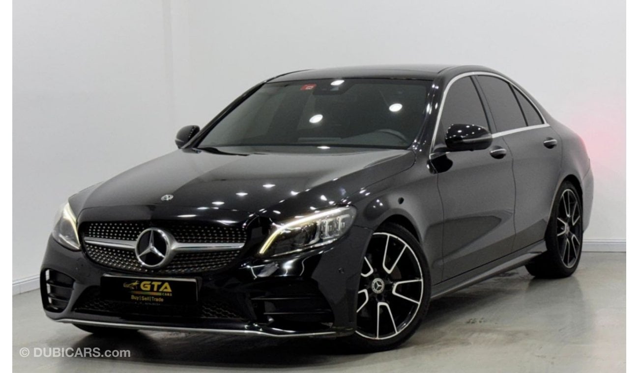 مرسيدس بنز C200 Std 2020 Mercedes Benz C200 AMG, 2027 Mercedes Warranty + Service Pack, Low Kms, GCC