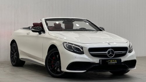 مرسيدس بنز S 63 AMG 2016 Mercedes S63 4MATIC Cabriolet, Full Service History, GCC