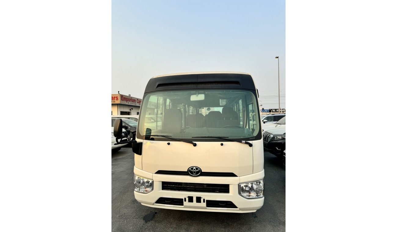 Toyota Coaster 4.0L, DIESEL, COOL BOX,LUGGAGE RACK,CURTAINS, 22 SEATS,MT 2024MY