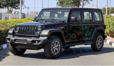 Jeep Wrangler Unlimited Sport S Turbo , 2024 GCC , 0Km , With 5 Years Warranty & 3 Years Service @Official Dealer