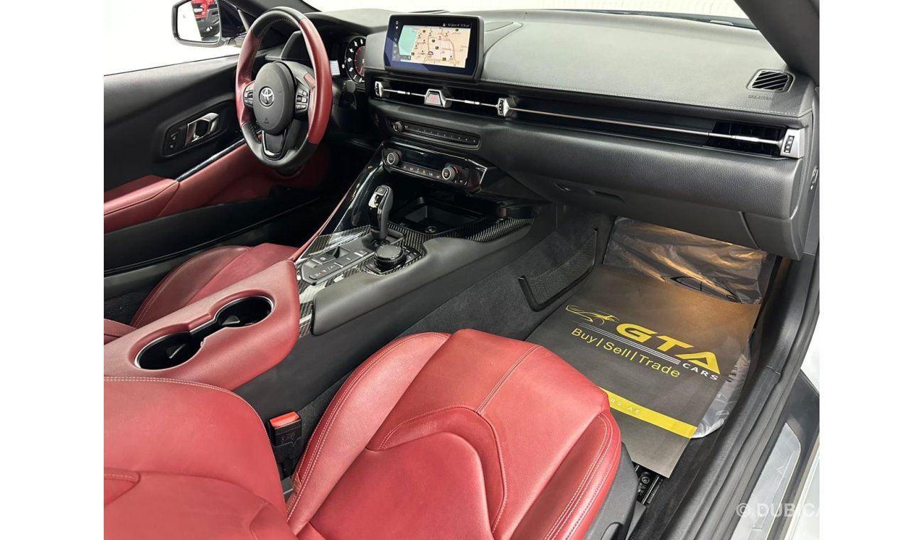 Toyota Supra GR 2021 Toyota Supra, July 2024 Toyota Warranty, Full Toyota Service History, GCC