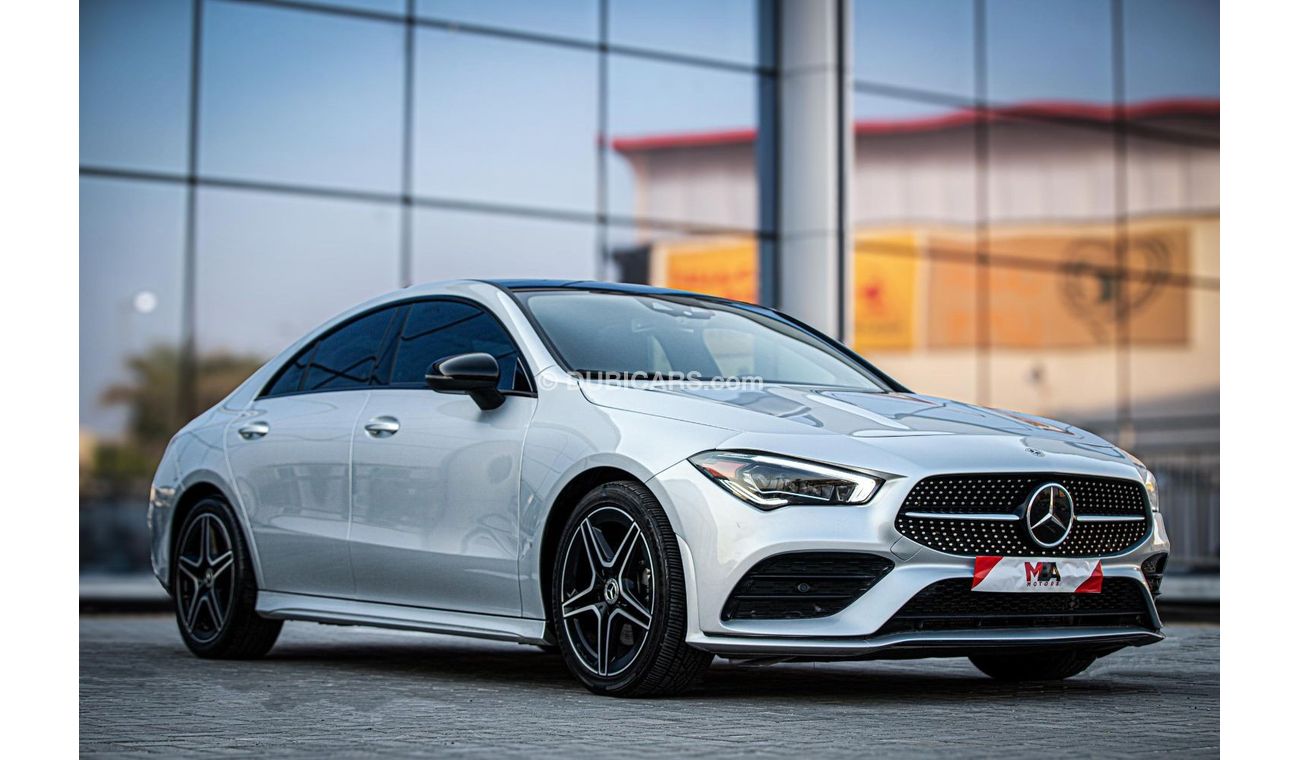 مرسيدس بنز CLA 250 Premium 2.0L MERCEDES CLA250 2021 - CLEAN TITLE - 2,200 AED / MONTH BANK FINANCING