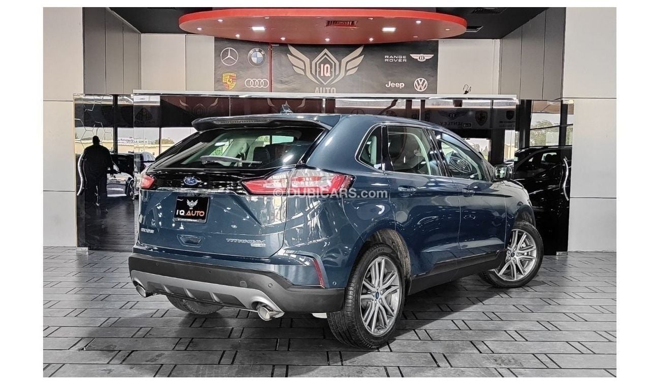 Ford Edge AED 1,600 P.M | 2019 FORD EDGE TITANIUM | UNDER AGENCY WARRANTY | GCC | PANORAMIC ROOF | FSH