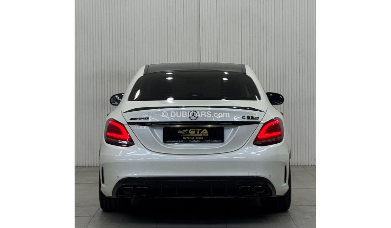 Mercedes-Benz C 63S AMG AMG 2021 Mercedes Benz C63s AMG, 2026 Mercedes Warranty, Carbon Fiber Package, Full Options, GCC