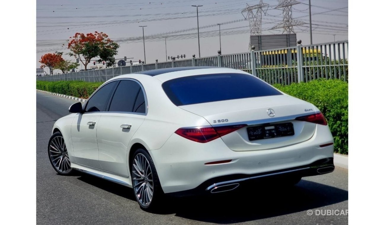 Mercedes-Benz S 500 4M AMG Warranty & Service 2021 GCC