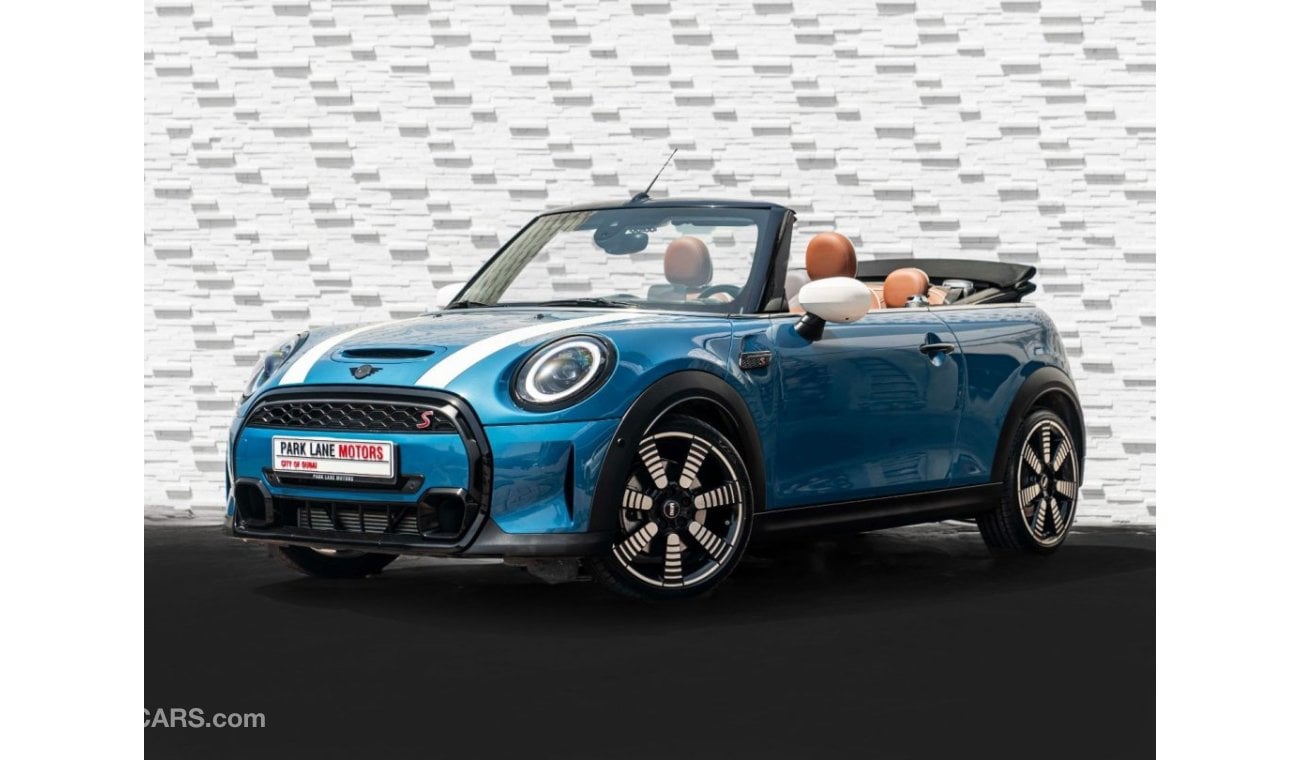 Mini Cooper S Cabrio AED 1,808 PM • COOPER S CONVERTIBLE • MULTI-TONE EDITION • LOW KM’S • FULL AGMC MINI SERVICE HISTORY