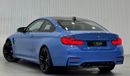 BMW M4 Std 3.0L 2019 BMW M4 Coupe, Warranty, April 2026 BMW Service Pack, Excellent Condition, GCC