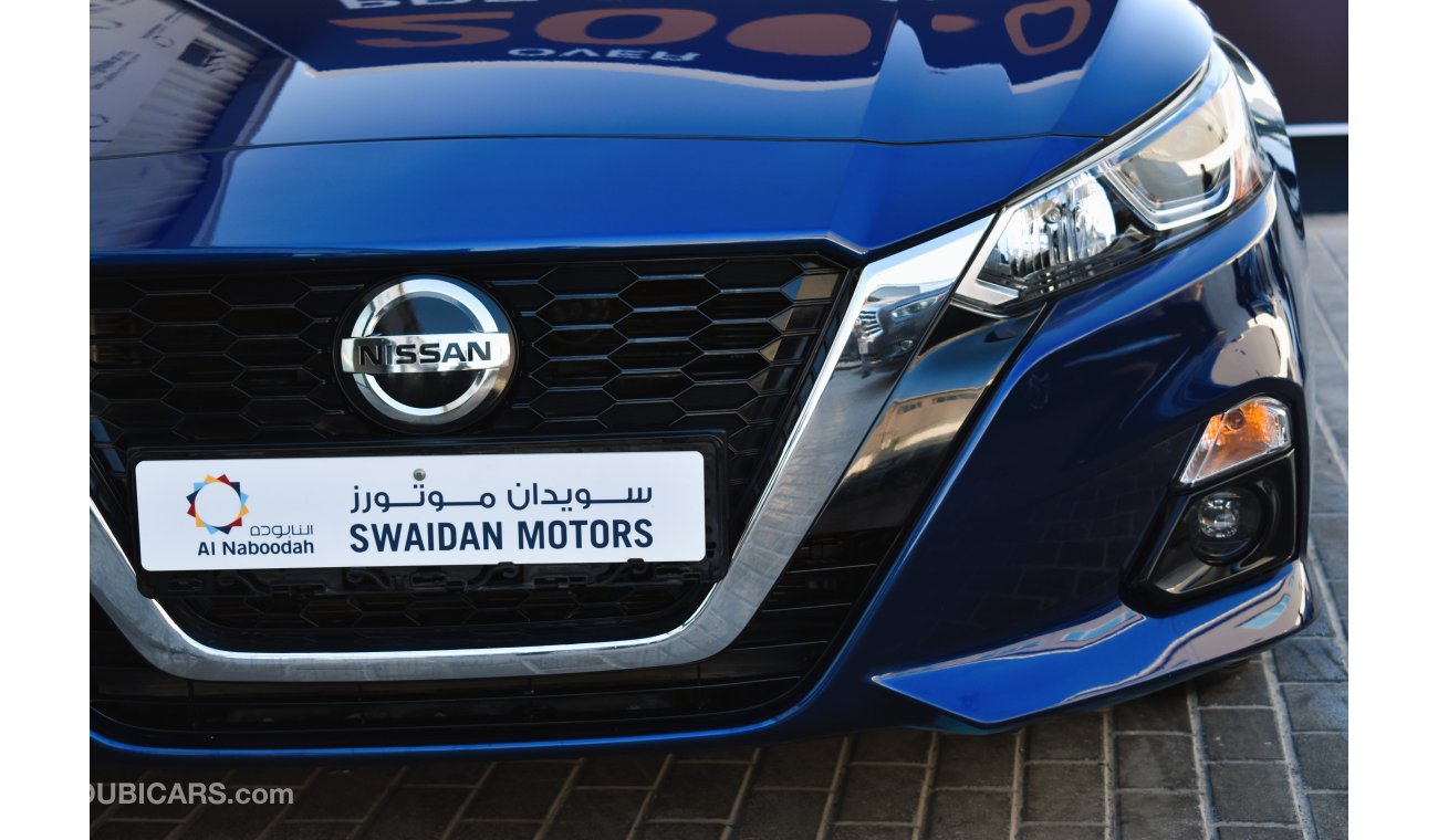 Nissan Altima AED 1249 PM | 2.5L SV GCC DEALER WARRANTY