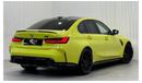 بي أم دبليو M3 2023 BMW M3 Competition SAO PAULO YELLOW, Aug 2026 BMW Warranty + Service Package, Full Service Hist