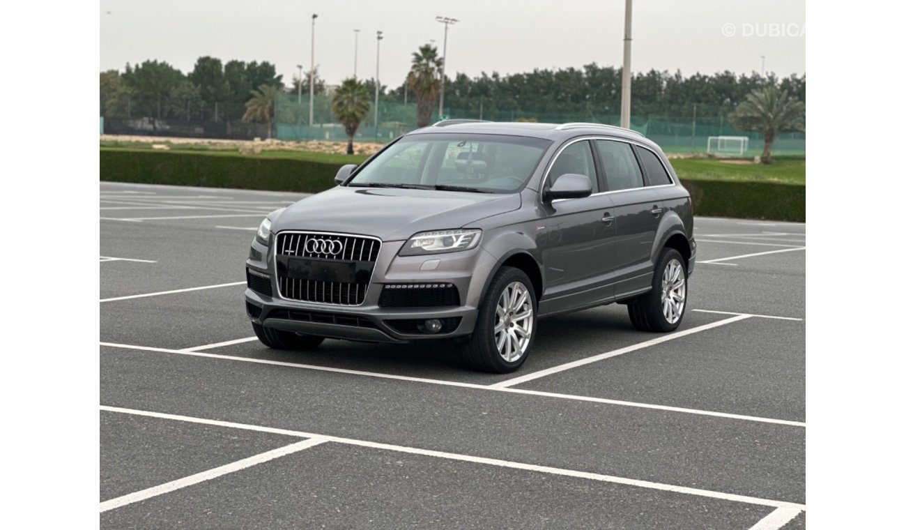 Audi Q7 TFSI quattro Exclusive Sports Style Package MODEL 2014 GCC CA PERFECT CONDITION INSIDE AND OUTSIDE F