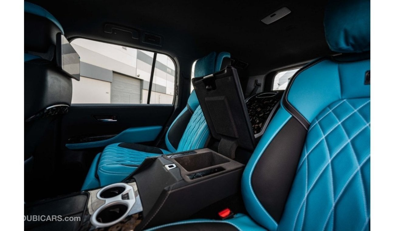 Toyota Land Cruiser MBS Autobiography | Custom Turquoise Seats