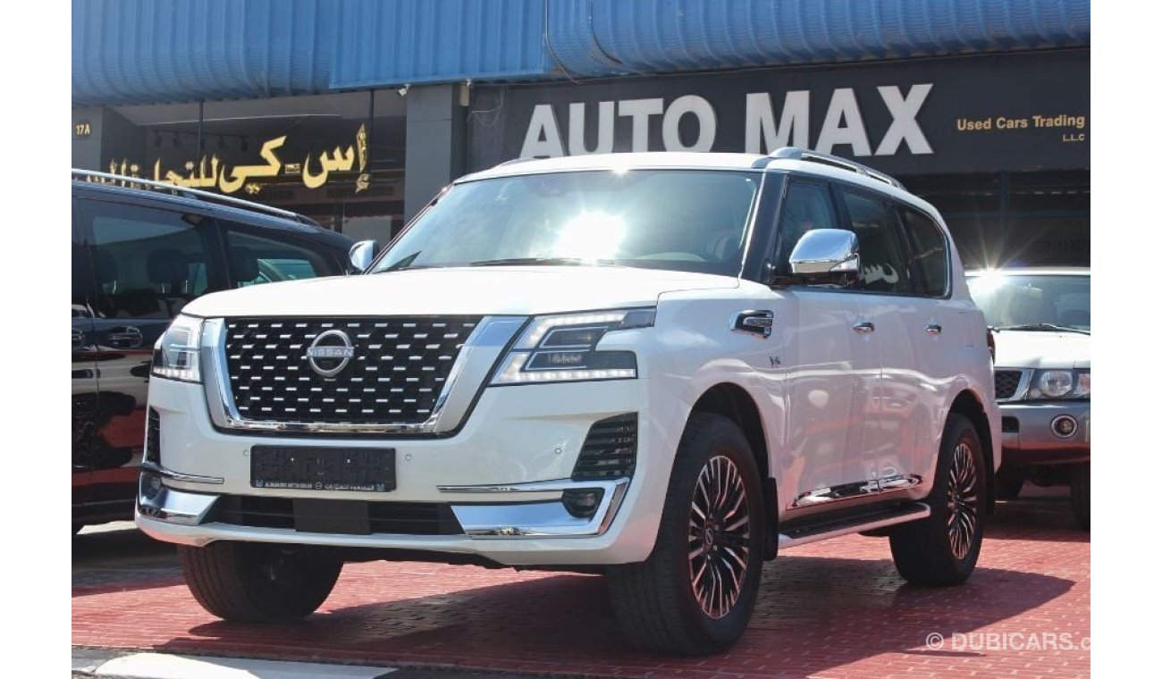 نيسان باترول V8 LE PLATINUM, GCC, UNDER WARRANTY FROM LOCAL DEALER