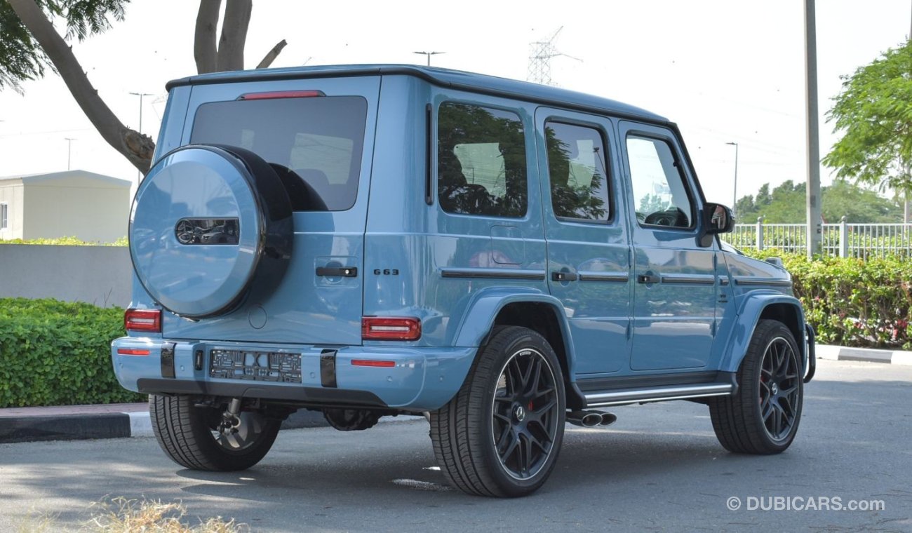 Mercedes-Benz G 63 AMG Amazing Price | Mercedes-Benz G63 AMG | China Blue | V8 Biturbo | Fully Carbon | Night Package | 202