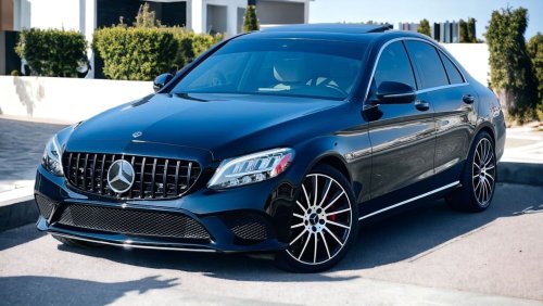 Mercedes-Benz C 300 Sport AED 1200 PM AVAILABE | Mercedes C300 2019 | No ACCIDENT HISTORY | WELL MAINTAINED