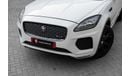 جاكوار E Pace R-DYNAMIC|FIRST EDITION | 2,095 P.M  | 0% Downpayment |