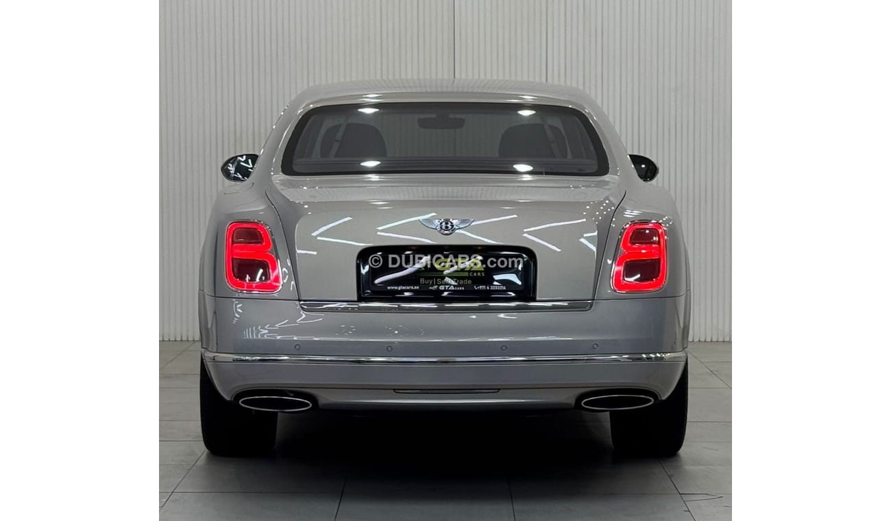 Bentley Mulsanne 2017 Bentley Mulsanne V8, Warranty, Service History, Low Kms, Excellent Condition, GCC