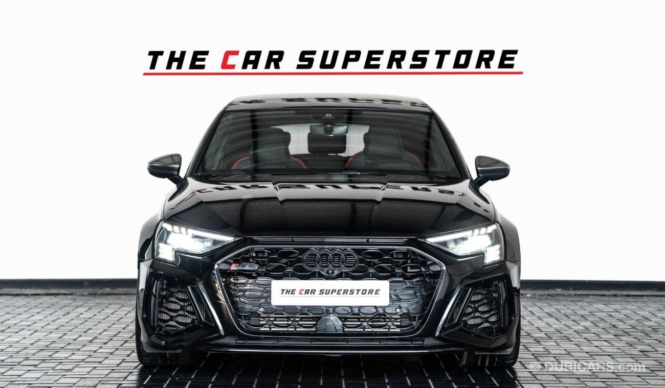 أودي RS3 2022 - AUDI RS3 - GCC - FULL SERVICE HISTORY WITH AL NABOODA - WARRANTY TILL JULY 2025