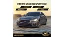 إنفينيتي Q50 ريد سبورت 400