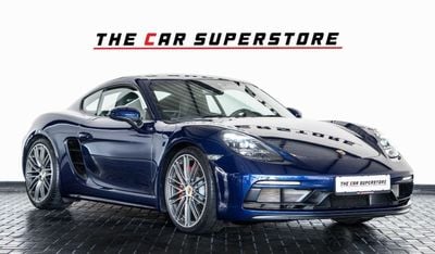 بورش كايمان 718 GTS 4.0L A/T 2020-PORSCHE CAYMAN 718 GTS-GCC-FULL SERVICE HISTORY WITH AL NABOODA-WARRANTY