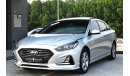 Hyundai Sonata Limited Hyundai Sonata 2019 GCC mid-range in excellent condition, inside and out