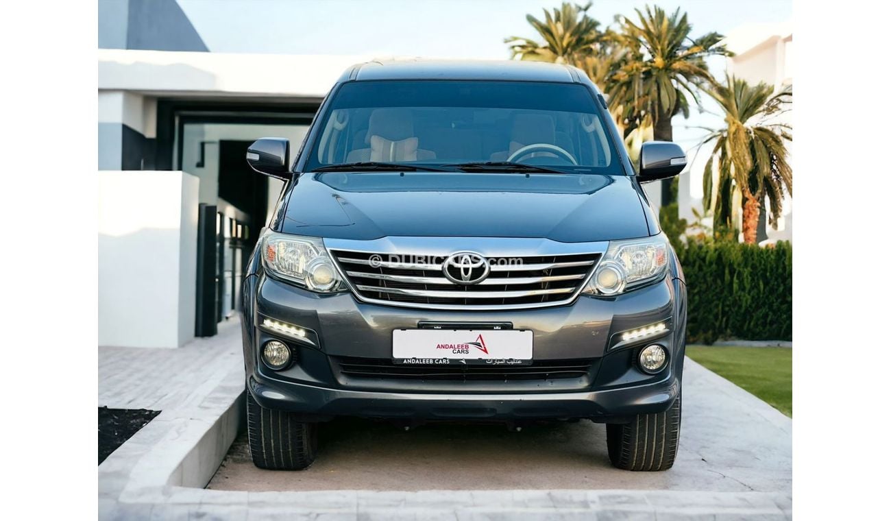 Toyota Fortuner 2.7L EXR AED 1,370 PM | TOYOTA FORTUNER | 2.7L I4 | GCC | 2015 | ORIGNAL PAINT | 0% DOWNPAYMENT