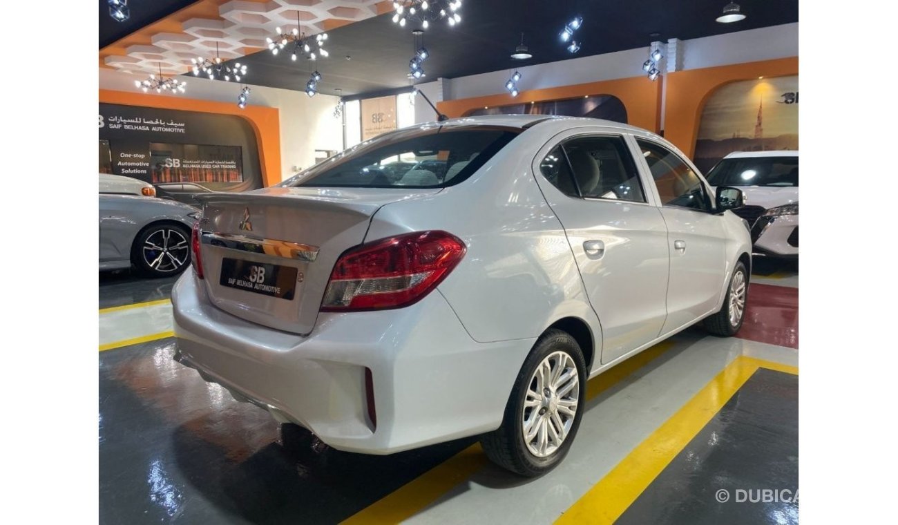 Mitsubishi Attrage GLX Highline AED 575 EMi @ 0% DP | Mitsubishi Attrage I GLX H I 2021 | 1.2L | GCC | Sedan | FWD | Un