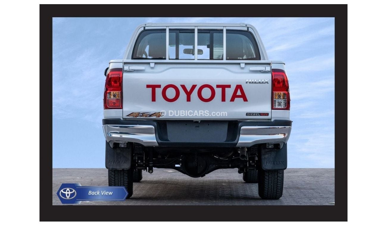 تويوتا هيلوكس TOYOTA HILUX 2.4L 4x4 5-SEATER D/C BSC M/T DSL