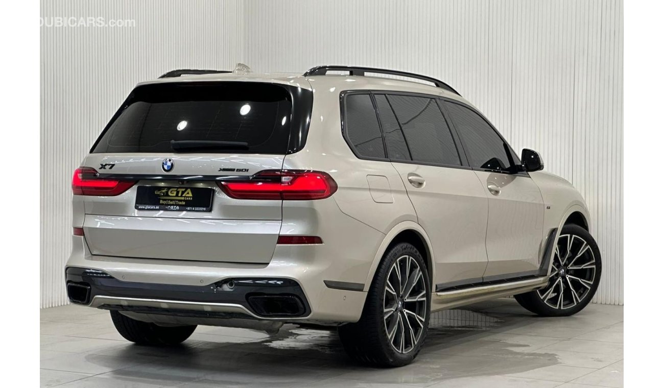 بي أم دبليو X7 2019 BMW X7 xDrive50i M-Sport 6 Seater, Oct 2024 BMW Warranty + Service Pack, Full Options, GCC