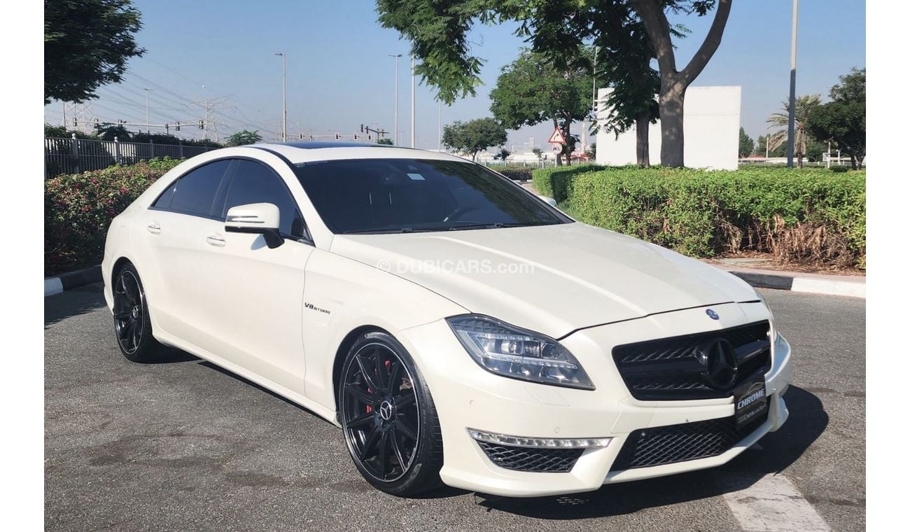 مرسيدس بنز CLS 63 AMG Std 5.0L 2013 MERCEDES-BENZ CLS 63 AMG 4DOOR, V8 5.0L BITURBO 518BHP AUTOMATIC REAR WHEEL DRIVE