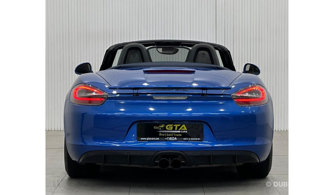 بورش بوكستر جي تي أس 2015 Porsche Boxster GTS, SEP 2024 Porsche Warranty, GCC.