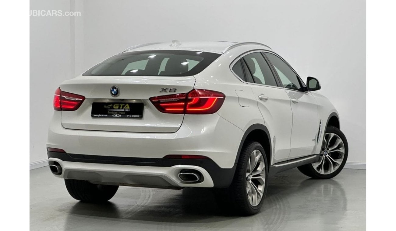 بي أم دبليو X6 2018 BMW X6 X35i Exclusive, March 2025 BMW Service Pack, Warranty, GCC