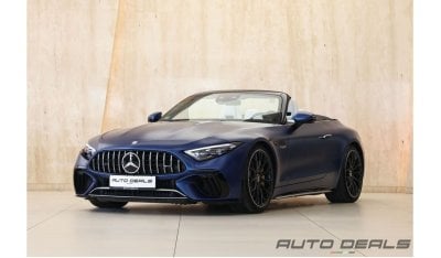 مرسيدس بنز SL 63 AMG 4Matic Roadster | 2023 - Brand New - Best in Class | 4.0L V8