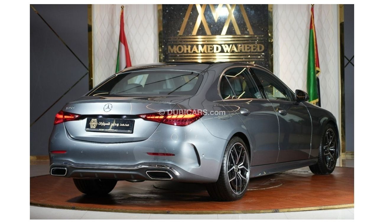 مرسيدس بنز C200 Mercedes-Benz C 200 Premium Plus | 2024 GCC 0km | 5 Years Agency Warranty