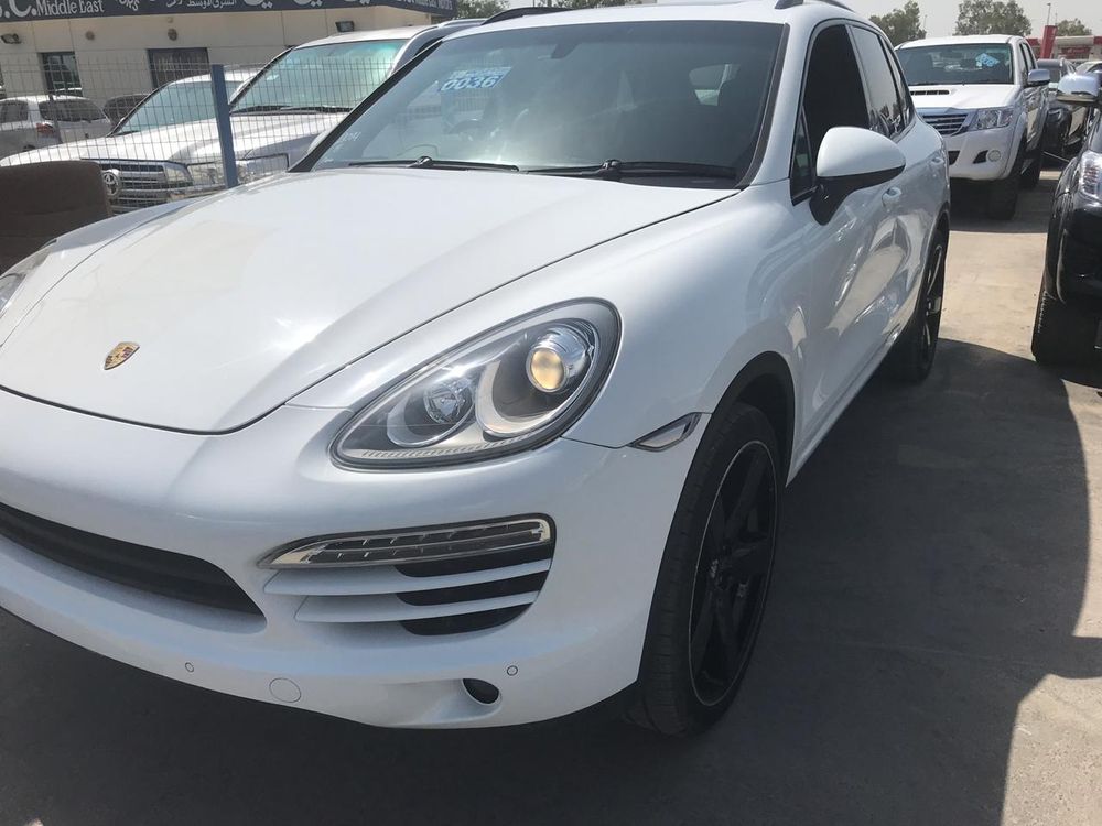 Porsche Cayenne Right Hand Drive Diesel Full Option For Sale White 2014