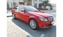 مرسيدس بنز C200 Mercedes C200 Elegance Station Wagon V4 2.0L GCC 2009 Model In Perfect Condition