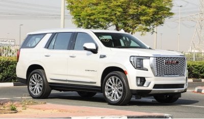 GMC Yukon Denali 4WD + TV 8-Seaters. GCC/ 5years Warranty & Services. Local Registration + 5%