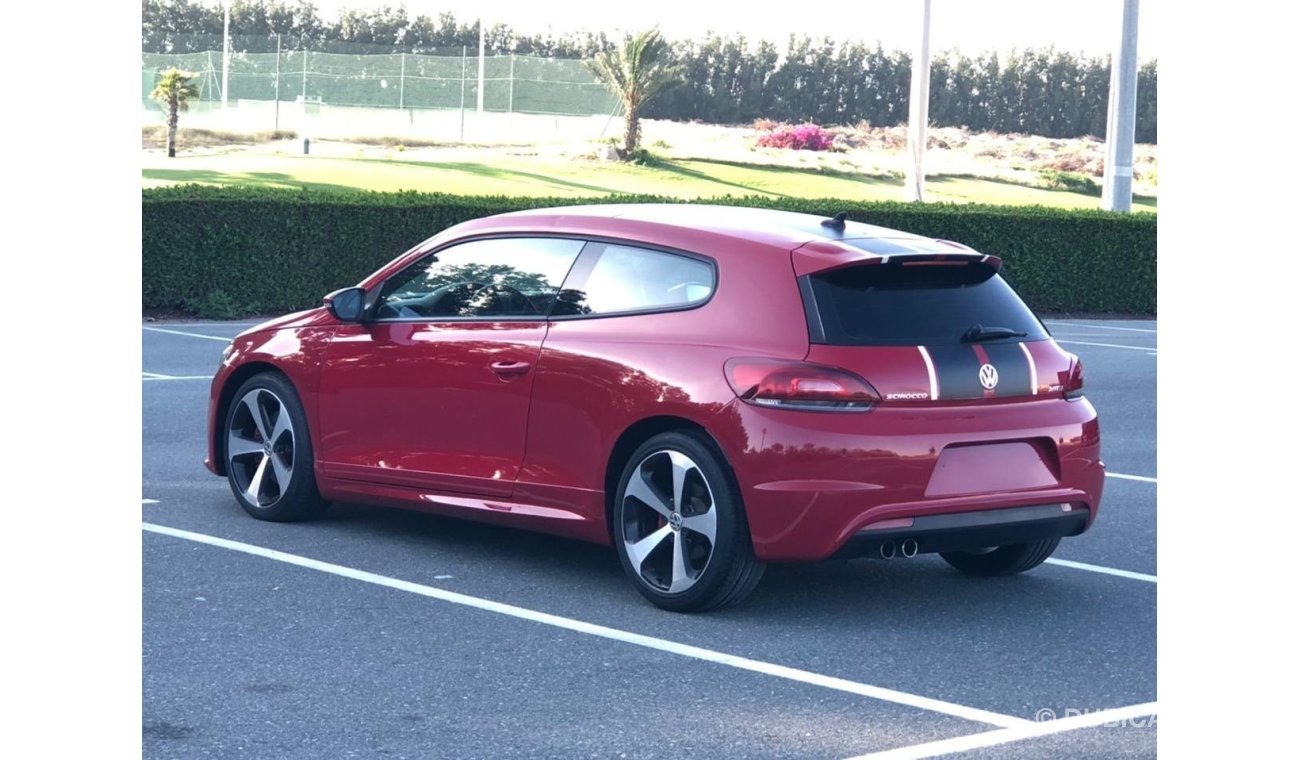 Volkswagen Scirocco MODEL 2014 GCC CAR PERFECT CONDITION INSIDE AND OUTSIDE FULL OPTION PANORAMIC ROOF