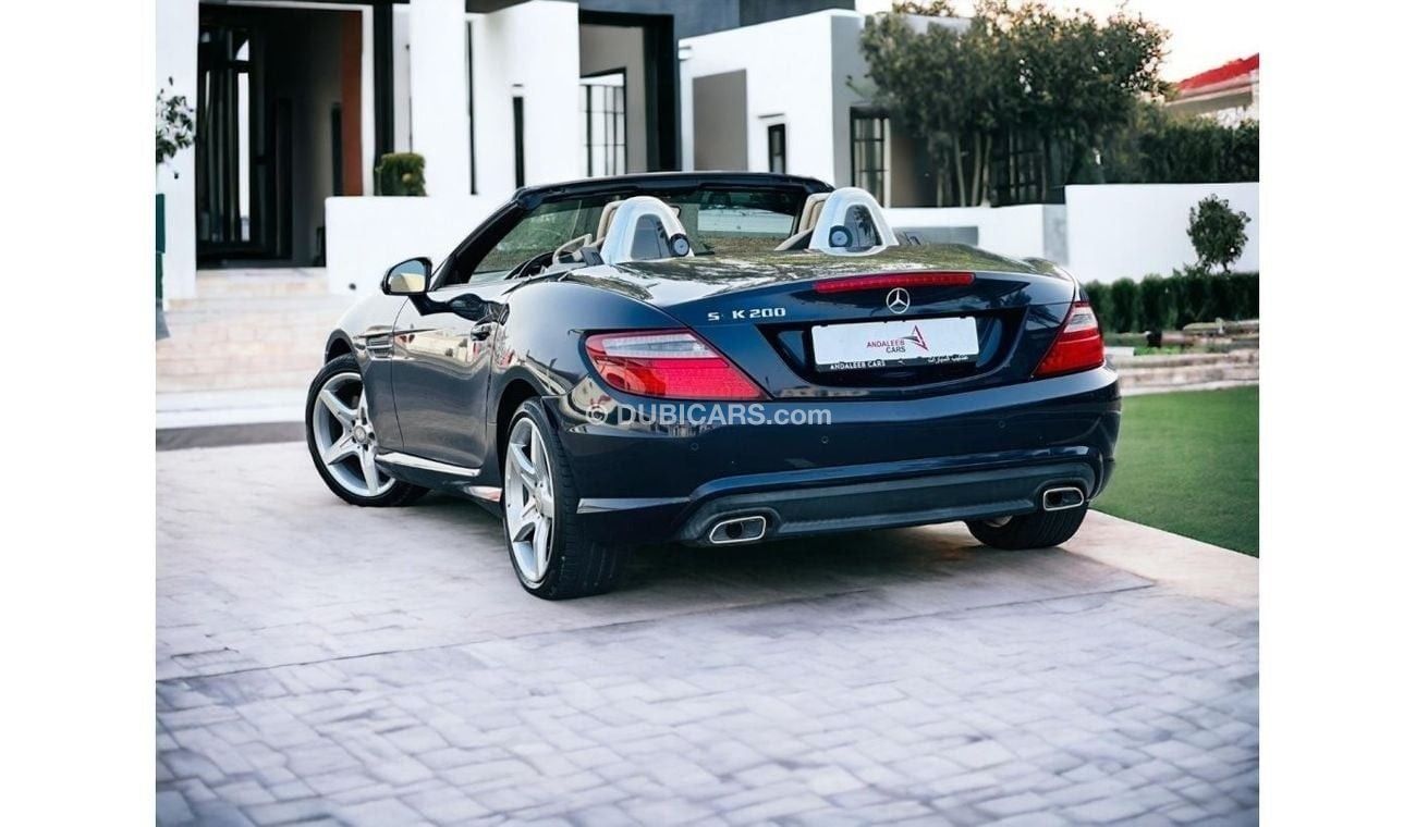 Mercedes-Benz SLK 200 AED 1,260 PM | MERCEDES-BENZ SLK-200 | CONVERTIBLE | GCC | LOW MILEAGE | 0% DWONPAYMENT