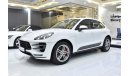 Porsche Macan T EXCELLENT DEAL for our Porsche Macan Turbo ( 2014 Model ) in White Color GCC Specs