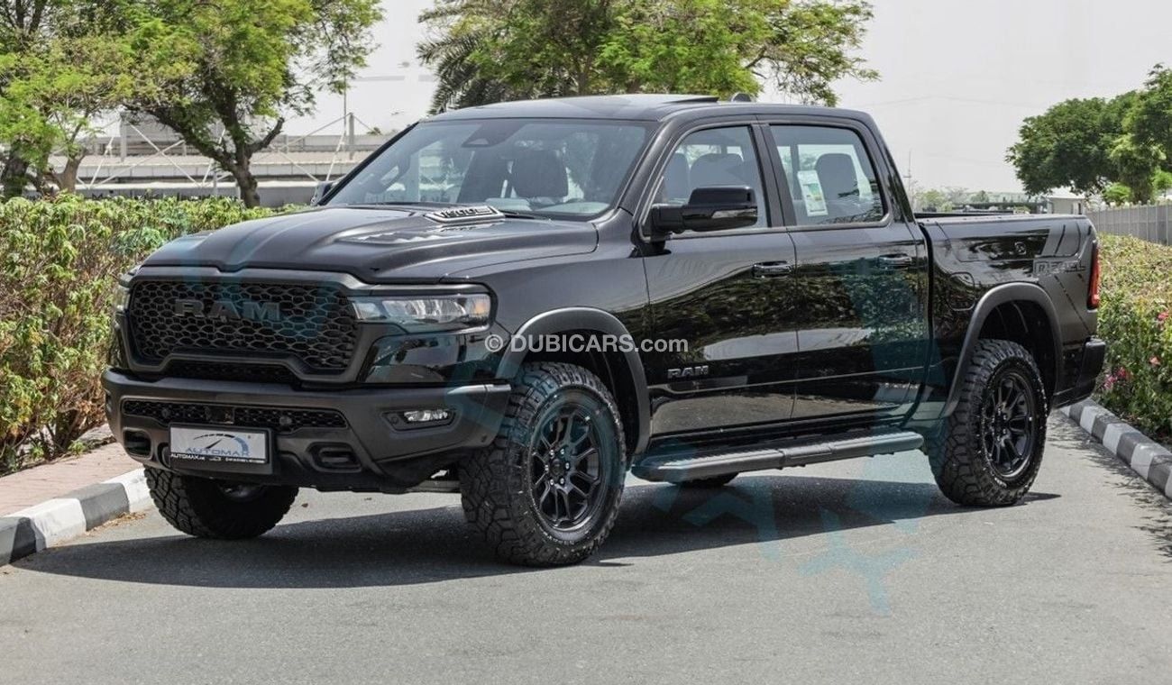 رام 1500 (НА ЭКСПОРТ , For Export) Rebel 3.0TT Hurricane 4X4 , Night Edition , 2025 GCC , 0Km