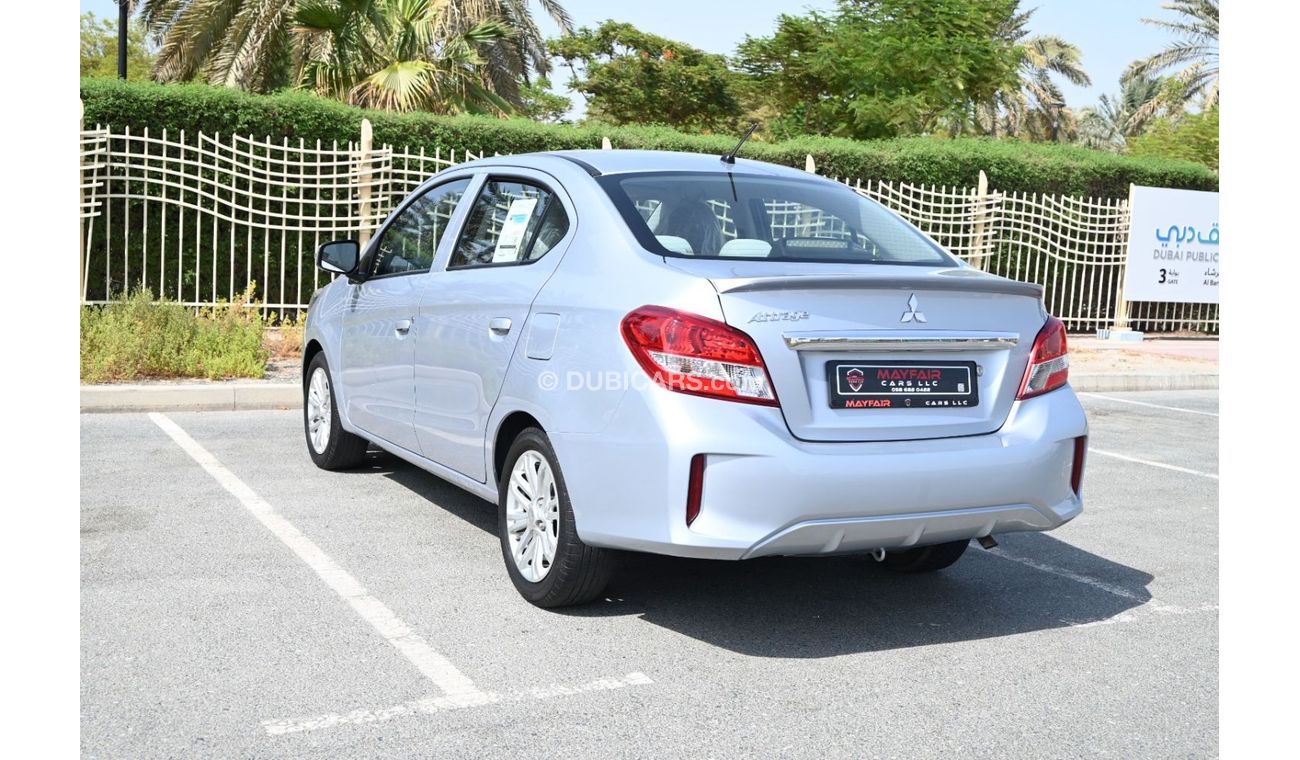 Mitsubishi Attrage GLX Mid 1.2L 0% DP - ORINGINAL PAINT - MITSUBISHI ATTRAGE 2021 - LOW MILEAGE - GCC SPECS - FIRST OWN