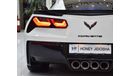 Chevrolet Corvette EXCELLENT DEAL for our Chevrolet Corvette C7 Stingray ( 2016 Model ) in White Color GCC Specs