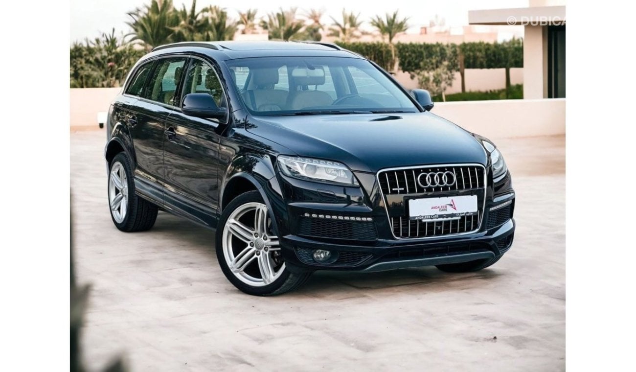 Audi Q7 45 TFSI quattro S-Line Luxury AED 1,240 PM | AUDI Q7 3.0 V6 | S-LINE | FULL OPTION | GCC | 0% DOWNPA