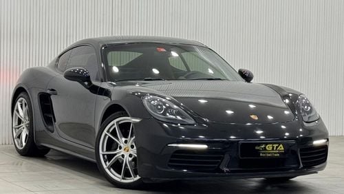 بورش كايمان 718 Std 2.0L A/T 2017 Porsche 718 Cayman, Full Service History, Sport Chrono Package, GCC