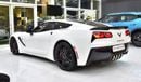 Chevrolet Corvette EXCELLENT DEAL for our Chevrolet Corvette C7 Stingray ( 2016 Model ) in White Color GCC Specs