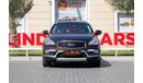 Infiniti QX50 Luxury 2.0L 4WD Infiniti QX50 2017 GCC under Warranty with Flexible Down-Payment.